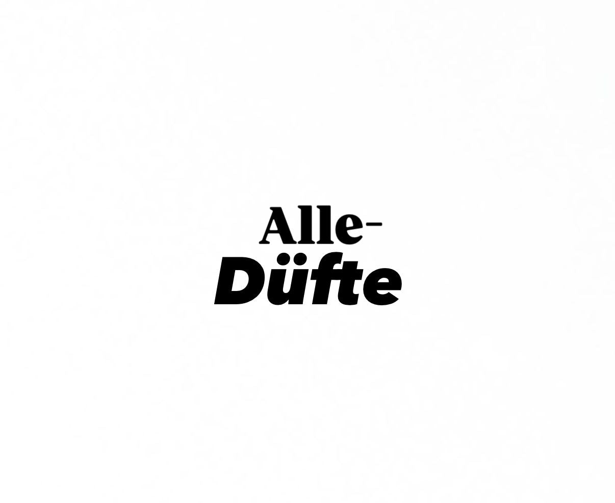 Alle Düfte